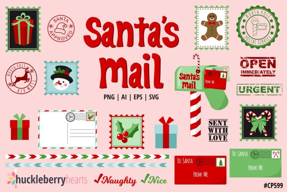 Santa-Mail-Clipart-Sample-3