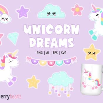 Unicorn Dreams Clipart