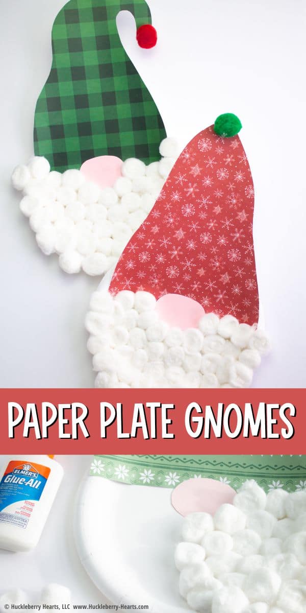 How to make Gnome Paper Plate Crafts