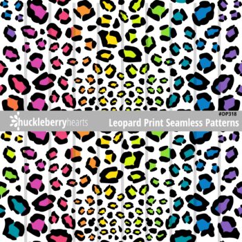 Assorted Seamless Leopard Print Images