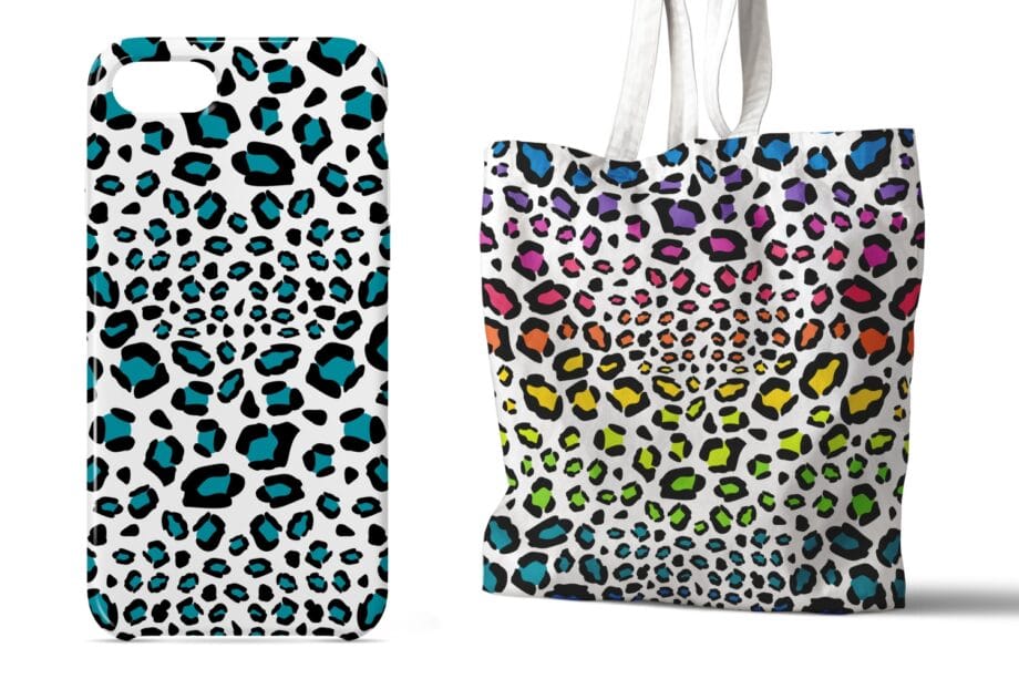 Leopard Print Seamless Patterns