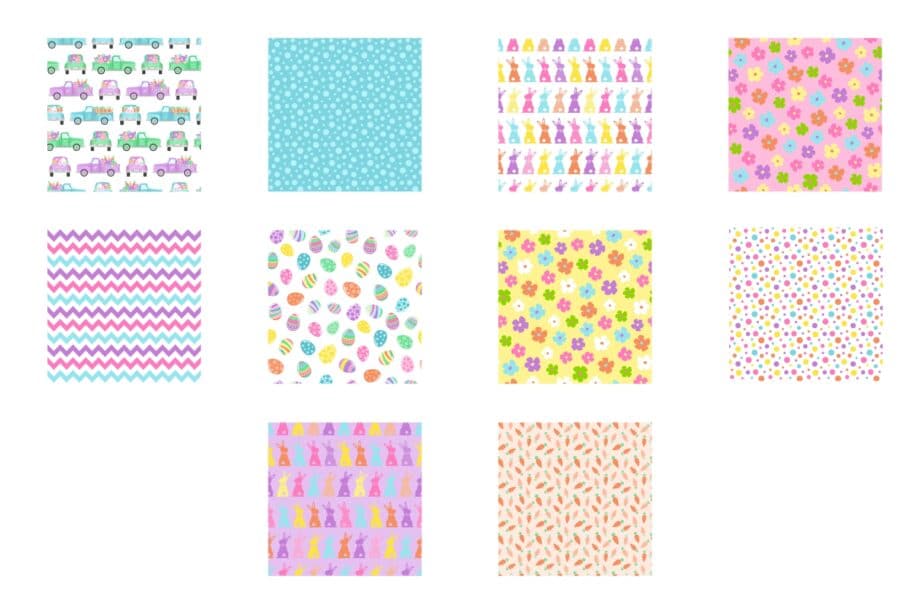 Seamless Easter Patterns