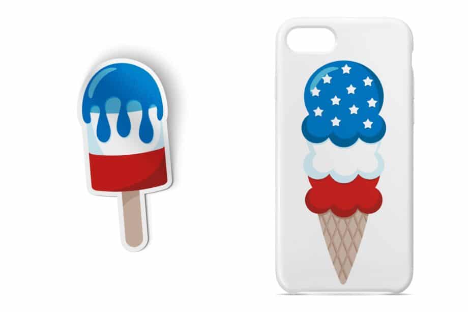 Fourth of July Treats Clipart