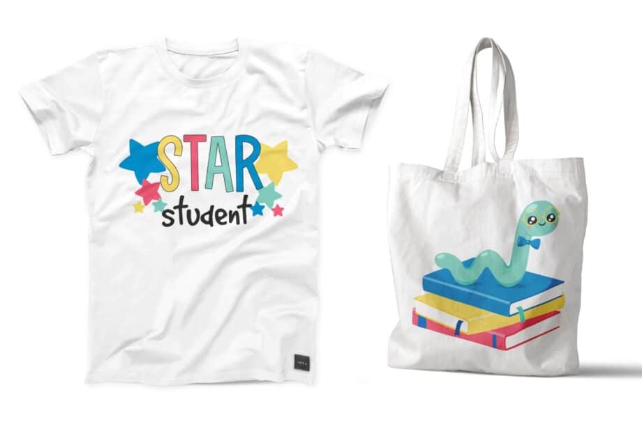 Kawaii Classroom Clipart