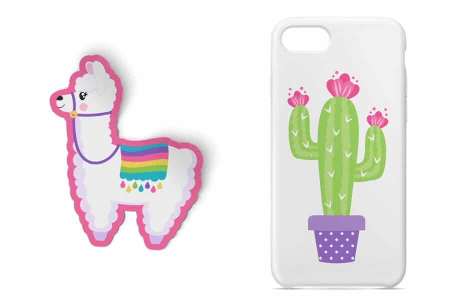 Rainbow Llamas