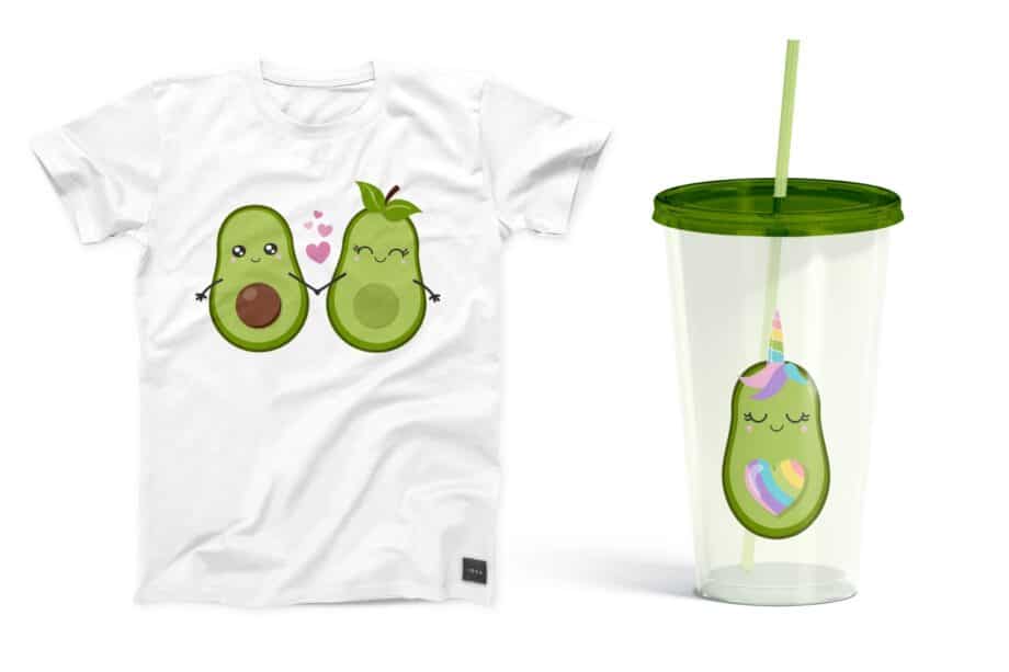 Cute Avocado Friends