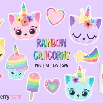 Rainbow Caticorns