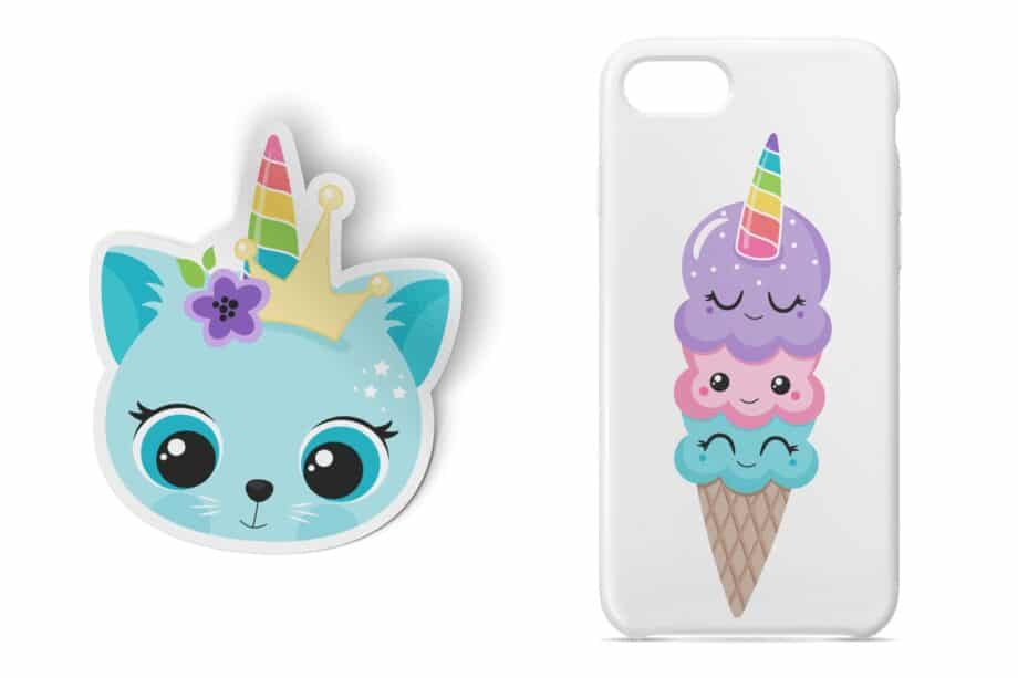 Rainbow Caticorns