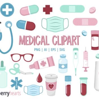 Assorted Medical Cliparts and Vector Files