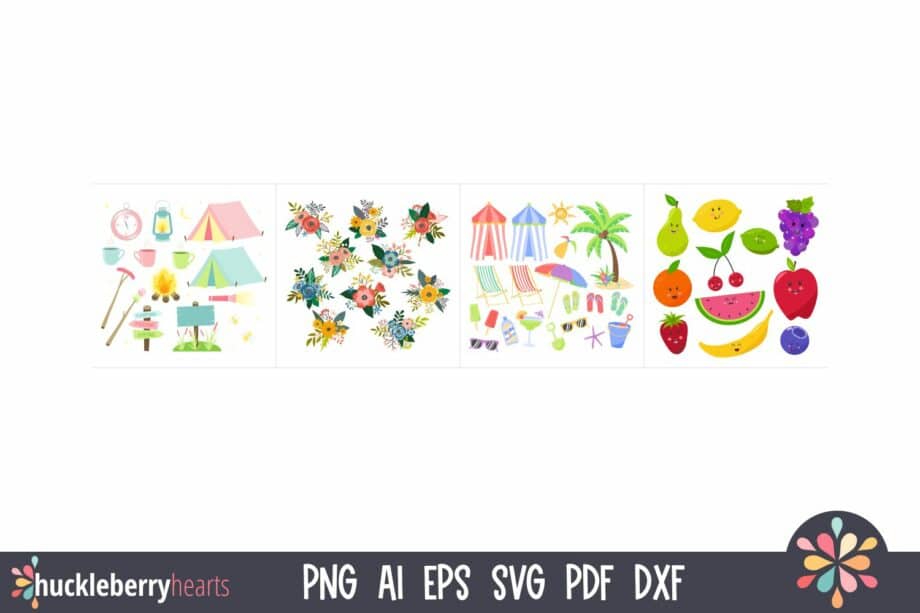 Summer Clipart and SVGs