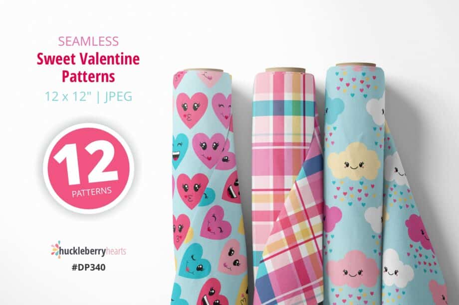 Valentine Patterns Set