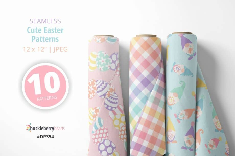 Easter Seamless Digital Paper Set