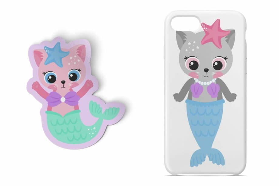 PurrMaid SVG Set