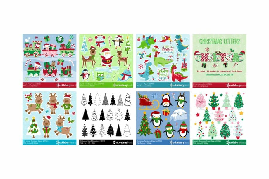 Huge Christmas SVG bundle