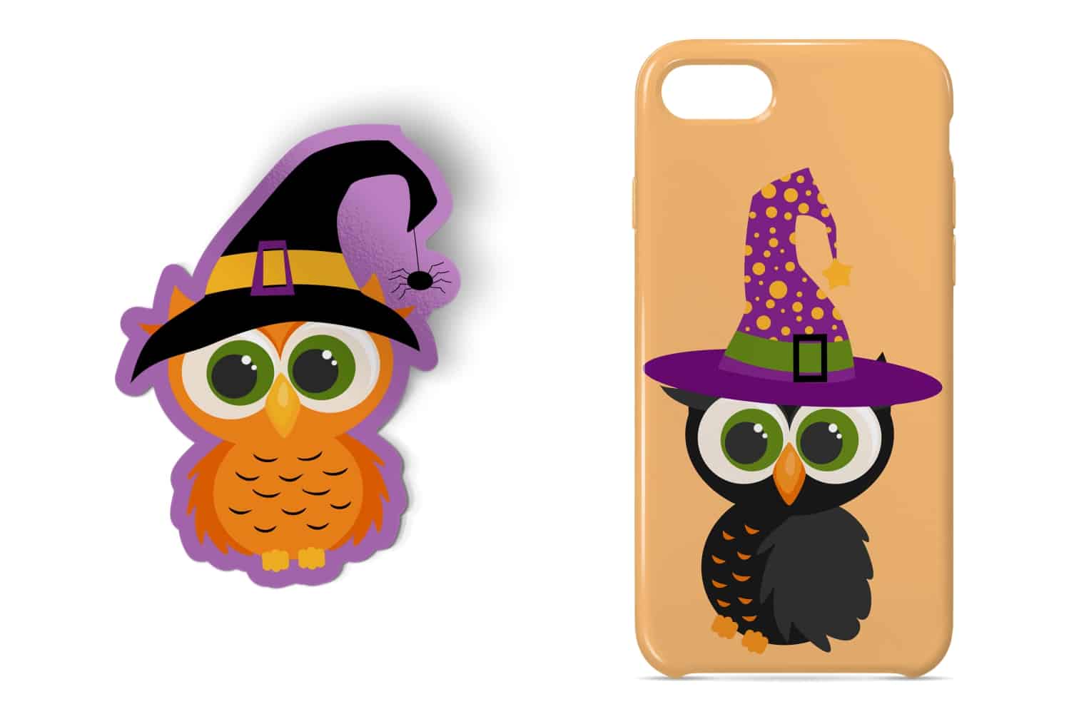 Halloween Owls Sample 3