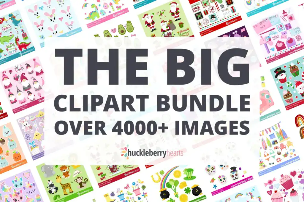 The Big Clipart Bundle | PNG and SVG Image Set