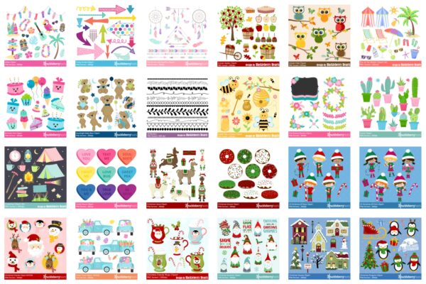 The Big Clipart Bundle | PNG and SVG Image Set