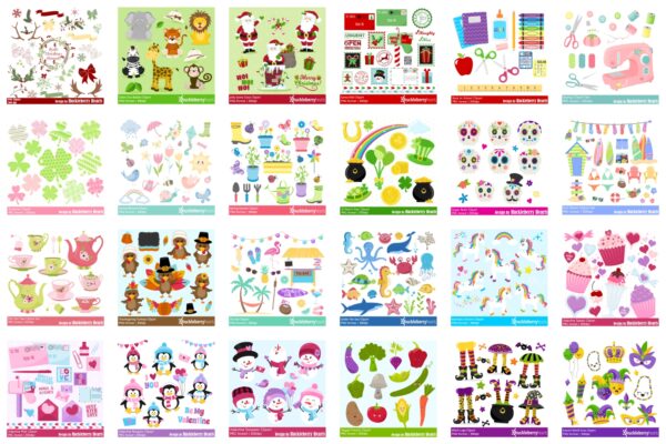 The Big Clipart Bundle | PNG and SVG Image Set