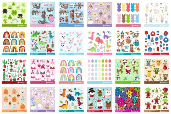 The Big Clipart Bundle | PNG and SVG Image Set