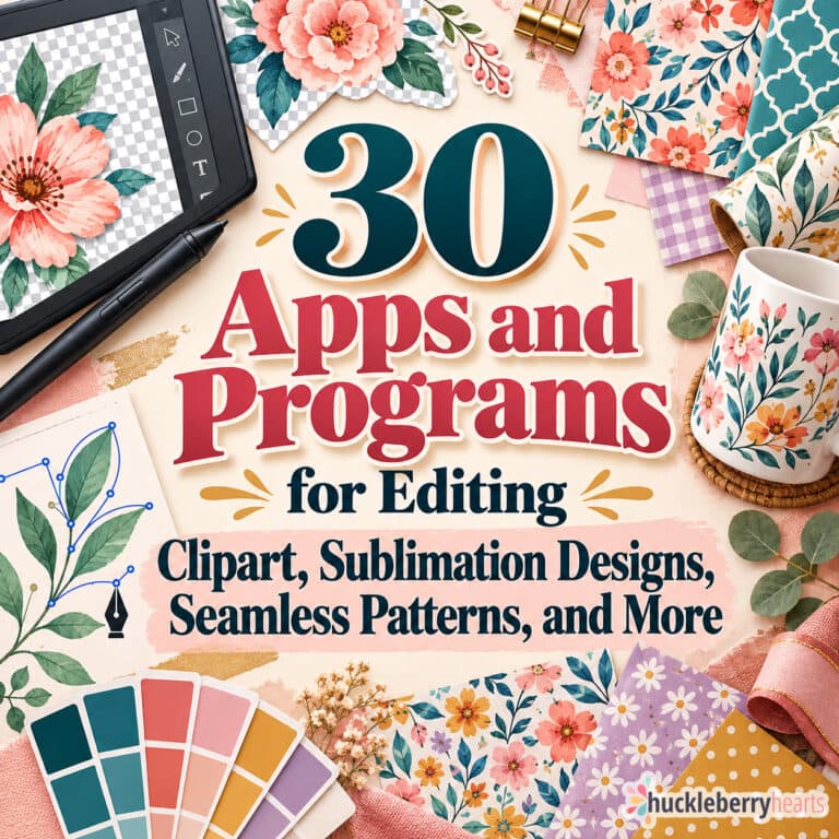 30 programs to help you edit images and clipart