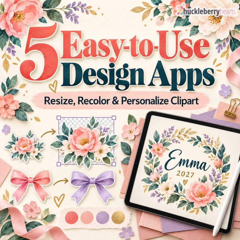 Design Apps that make editing clipart easy